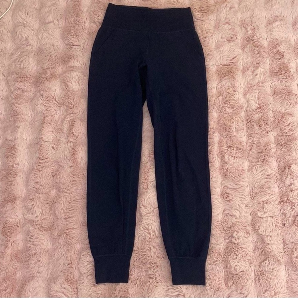 Navy blue Lululemon High-Waisted Joggers